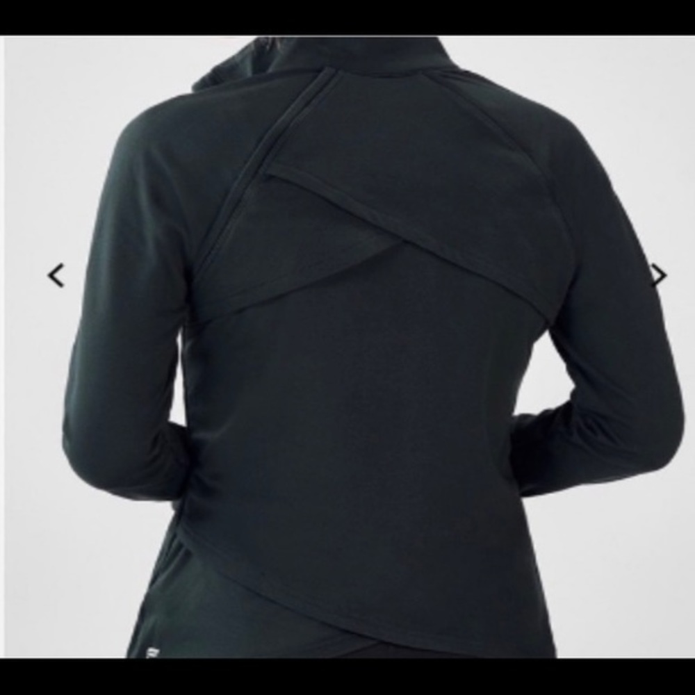 Fabletics Kimmy Zip Front Active Performance Jack… - image 3